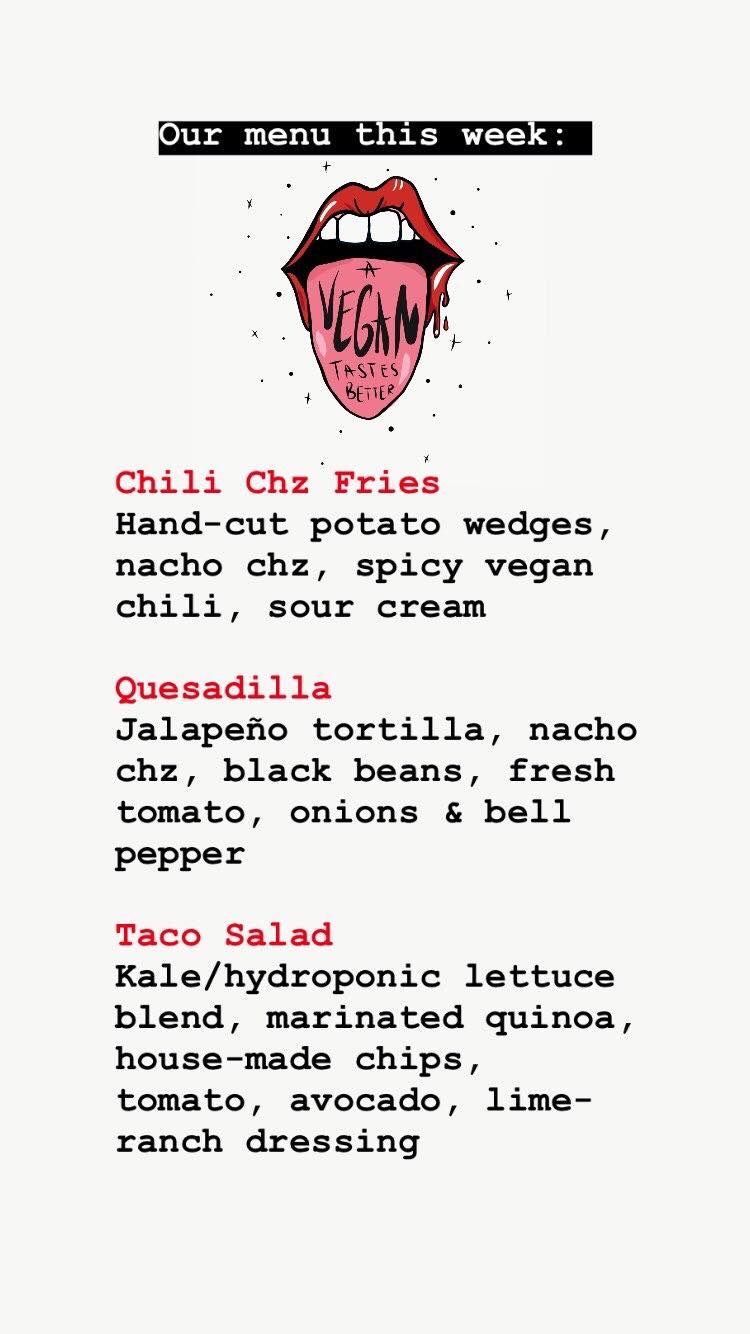 Our to-go menu is LIVE. We make... - A Vegan Tastes Better