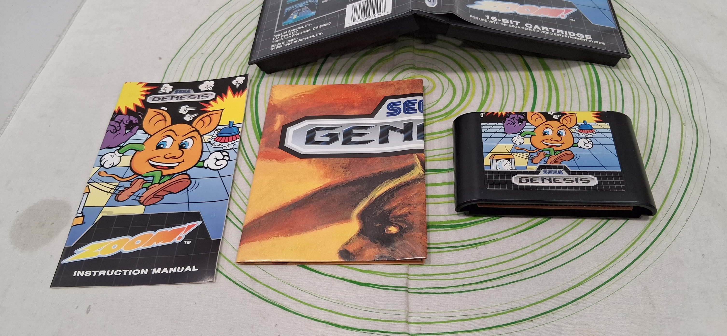 Custodia E Manuale Originali Per Sega Genesis – Scegli Il Gioco – Ricambio USA