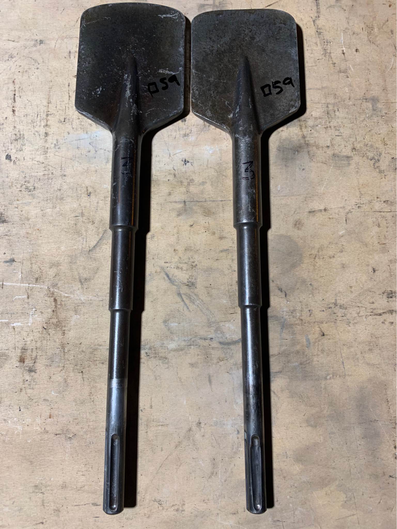 Clay spade for kango breaker Sds max fits Hilti te500 te700 te706 ...