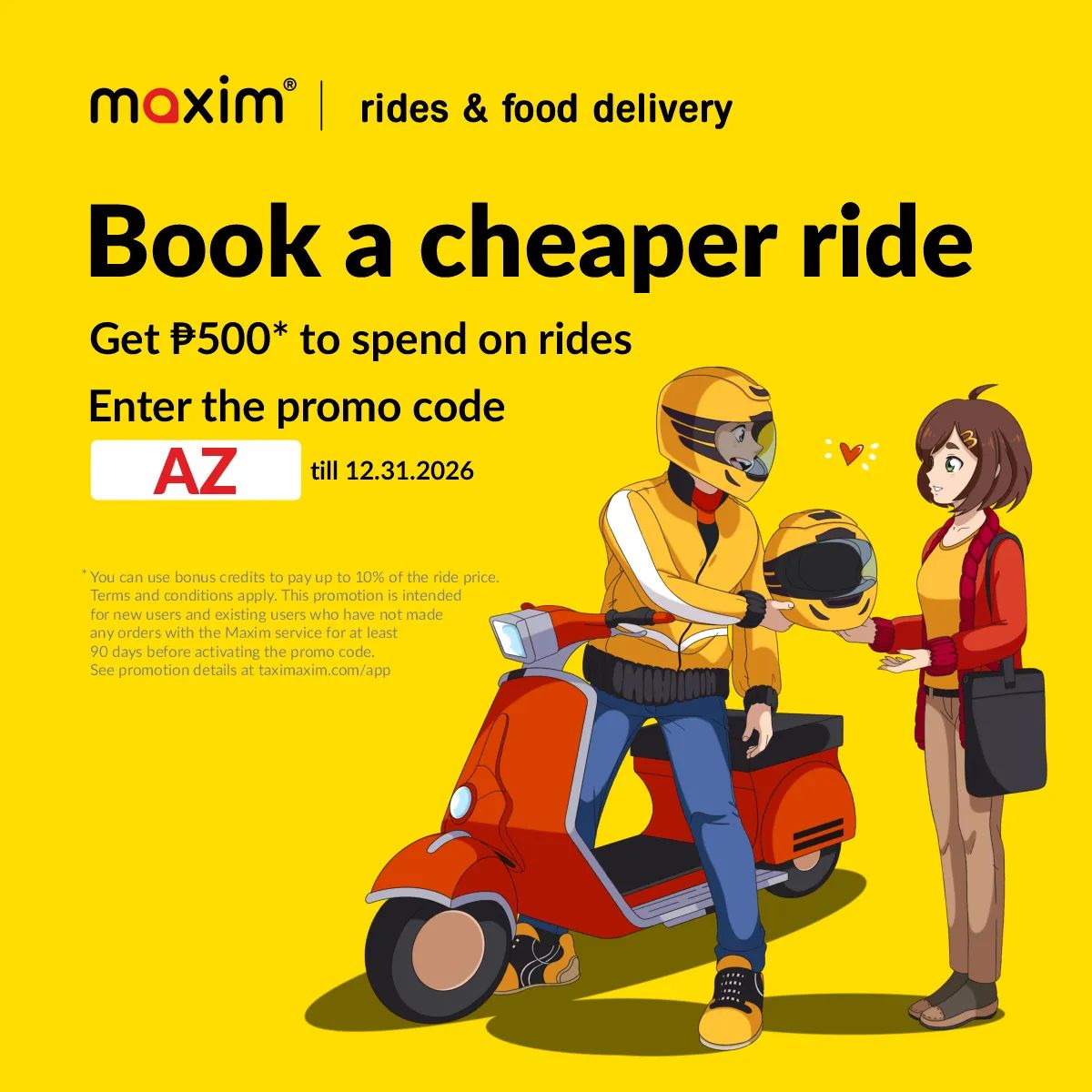 Aviso Zamboanga - 🎁 Get ₱500 to spend on rides with promo... | Facebook