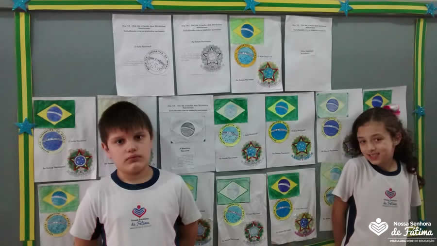 Os alunos... - ENSF- Escola Nossa Senhora de Fátima Mamborê