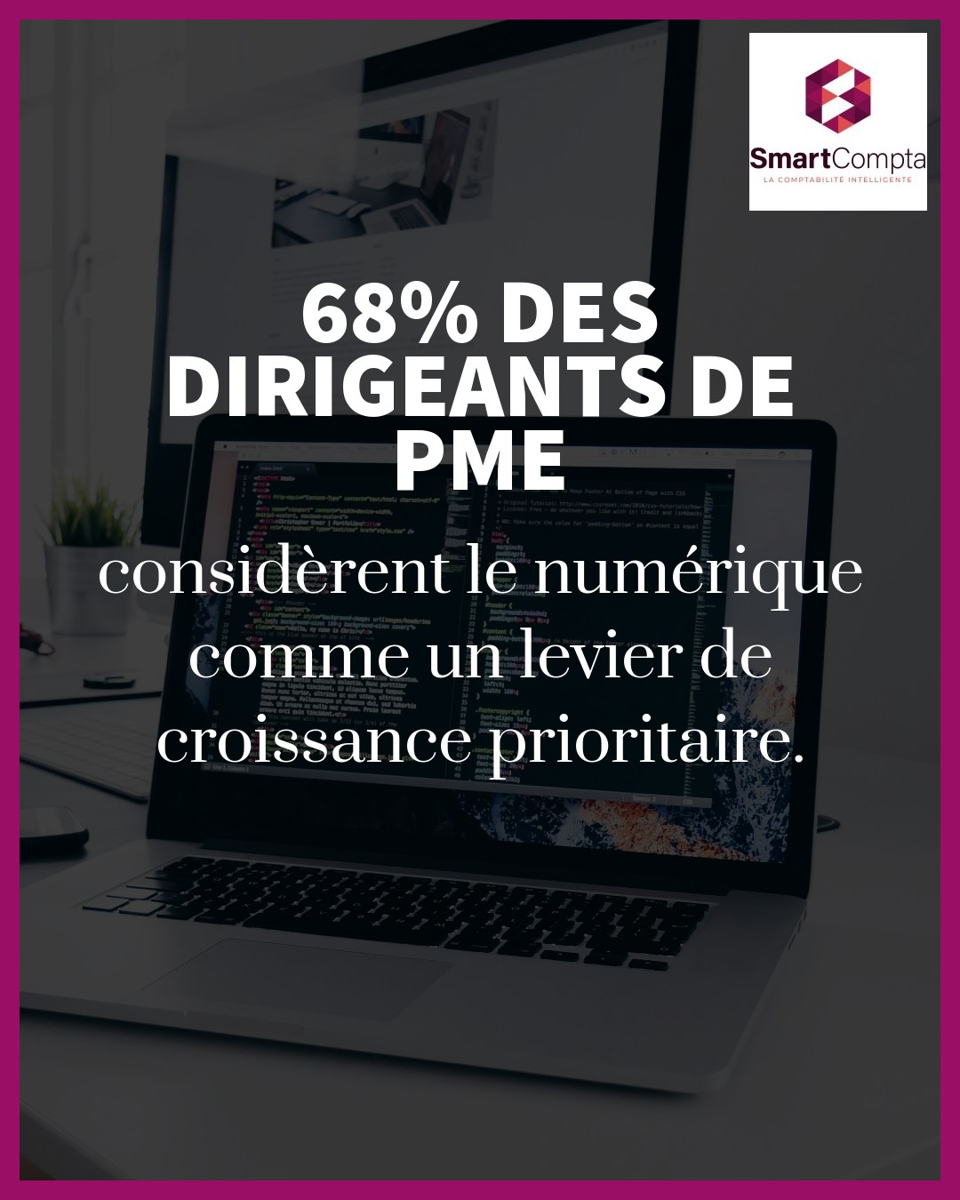 Smartcompta - 📊 Saviez-vous que 68% des dirigeants de PME voient le ...