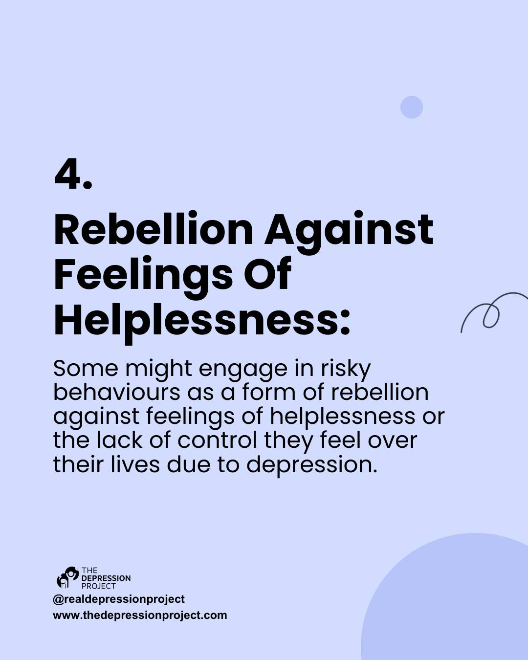 The Depression Project added a... - The Depression Project