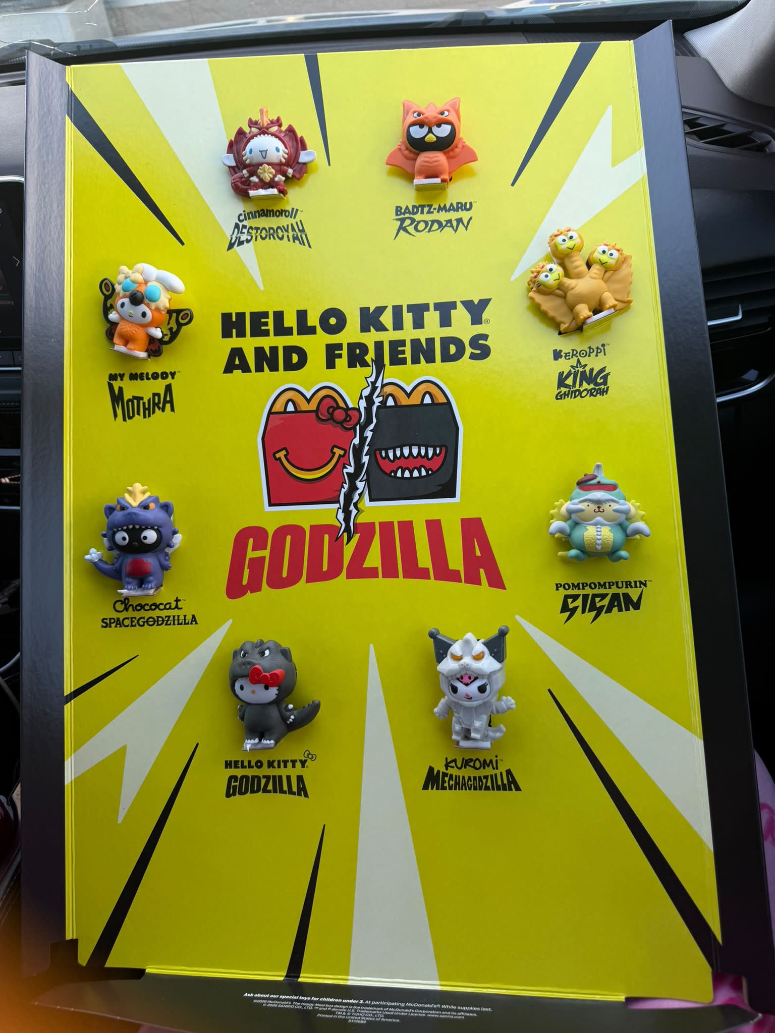 Hello Kitty x Godzilla McDonald's Display for Sale in Pasadena, CA