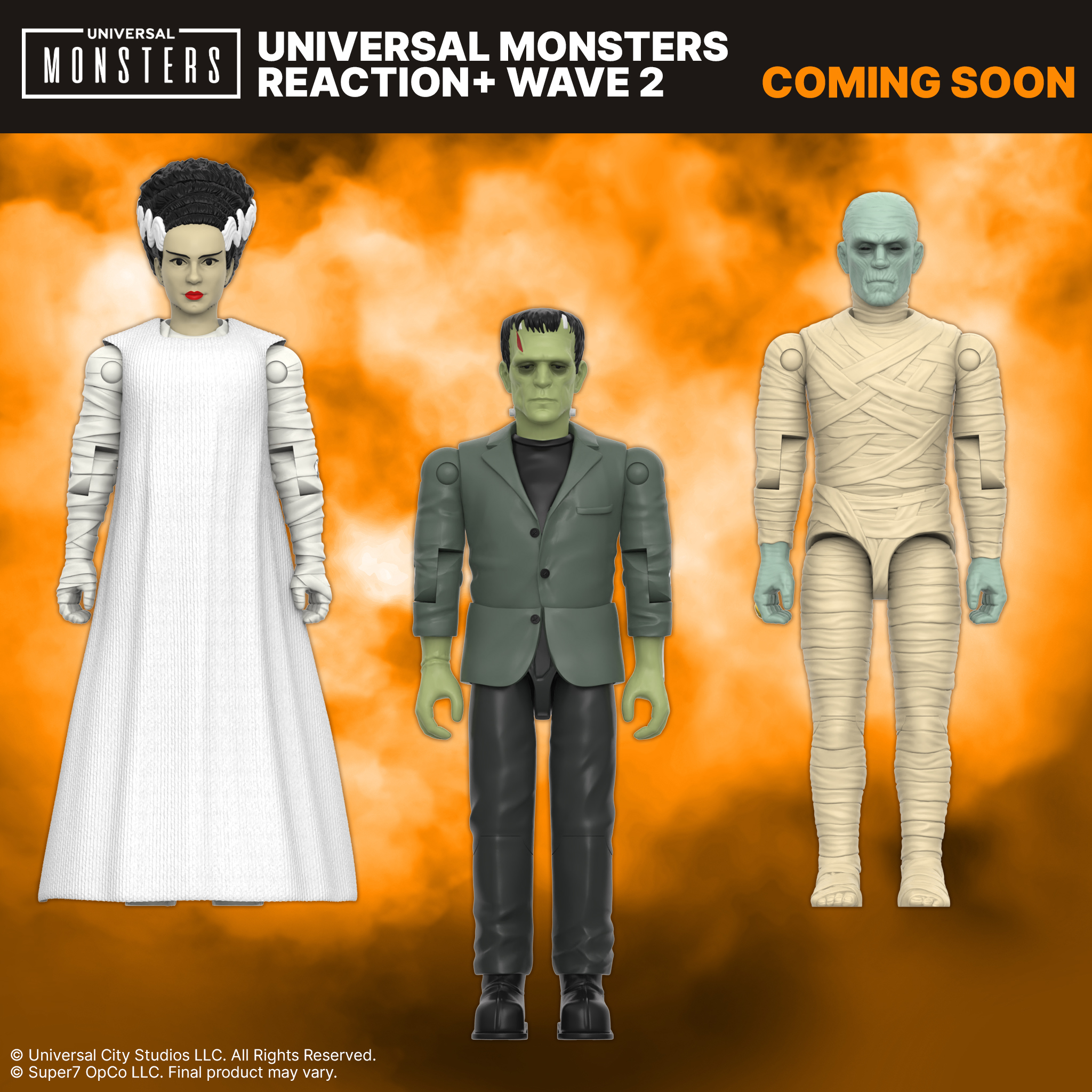 From the silver screen to your collection. Universal Monsters