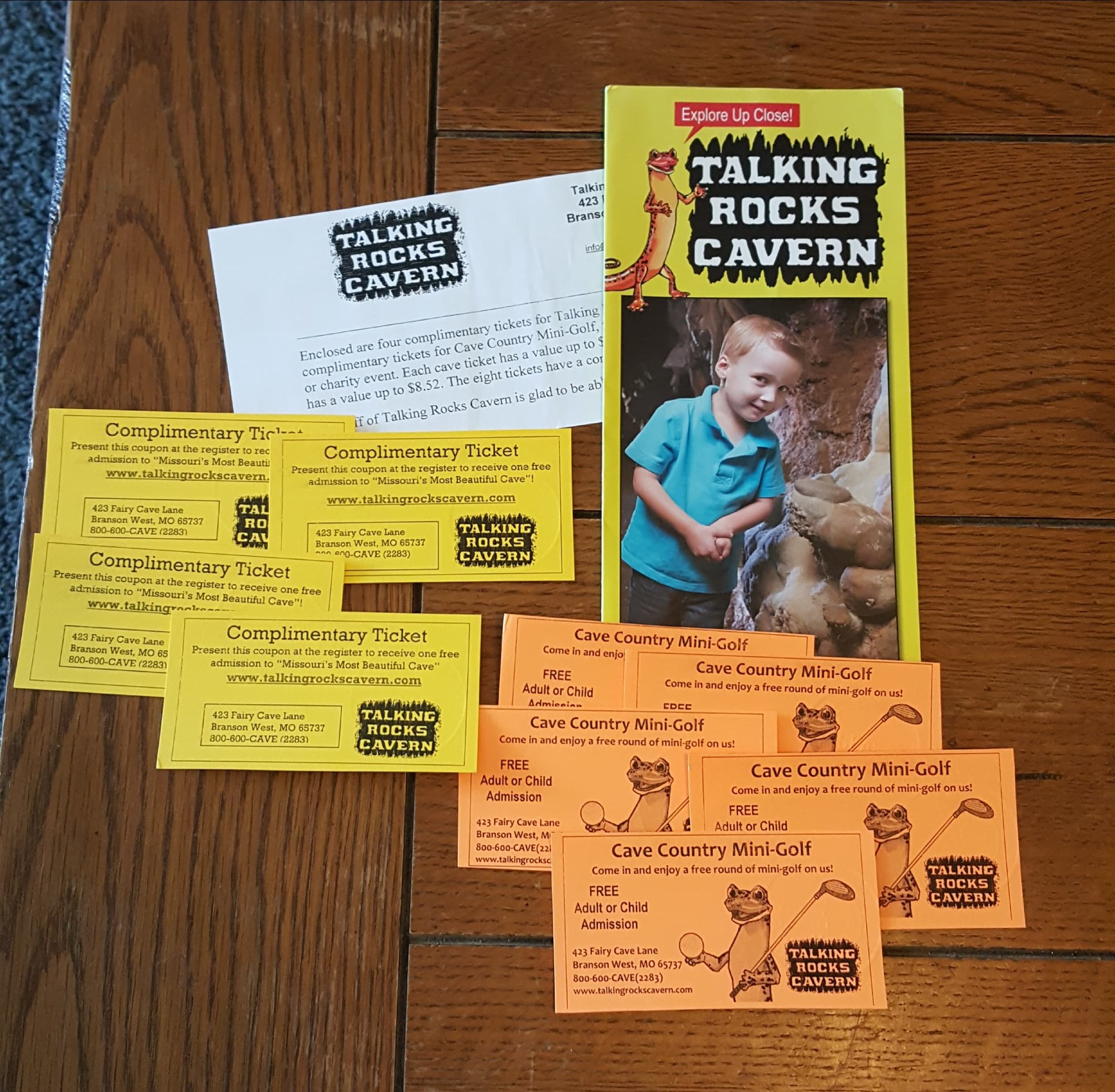 Thank you to Talking Rocks Caverns for... - Gasconade C4 PTO