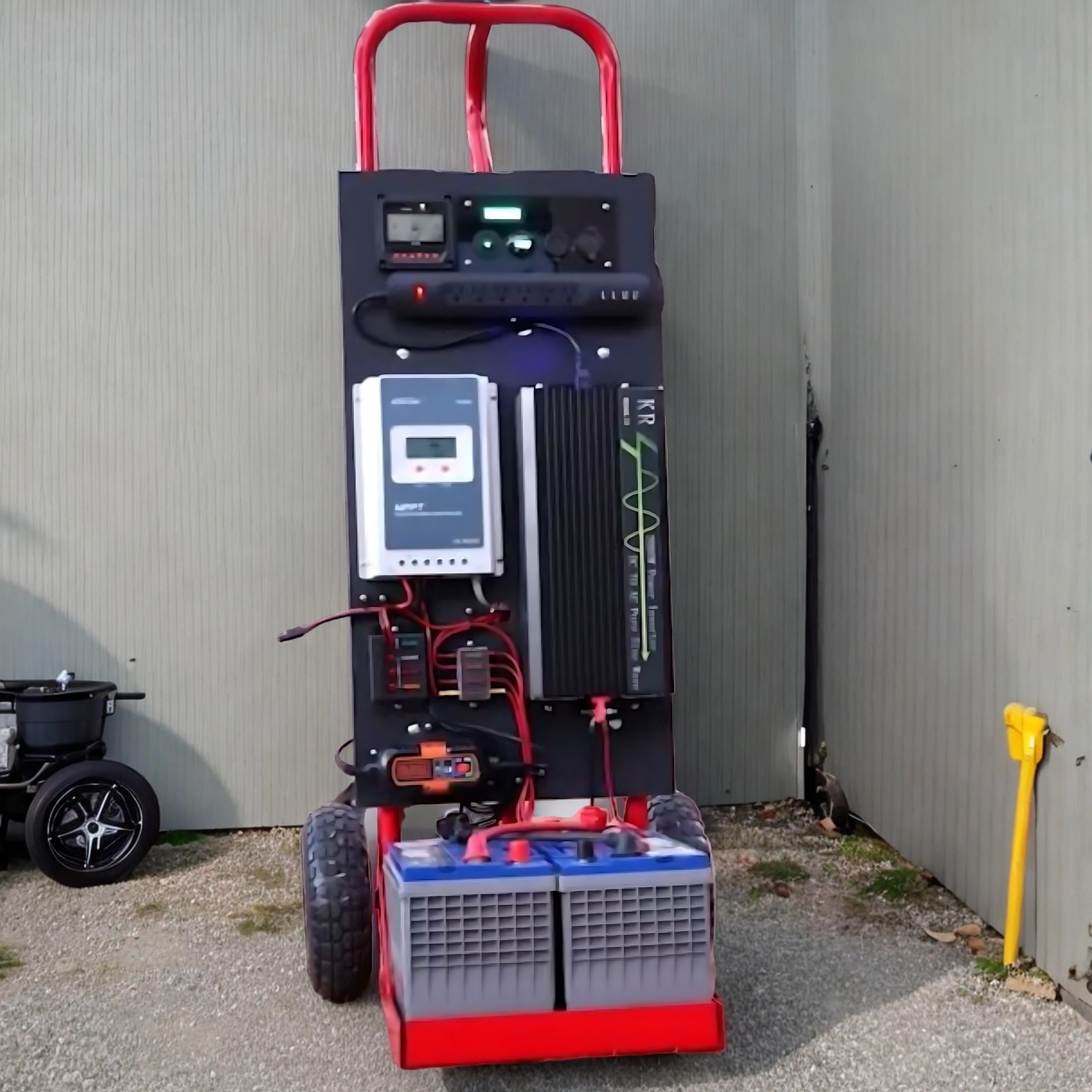Practical - Build a Fully Portable Off-Grid Power Backup System from ...