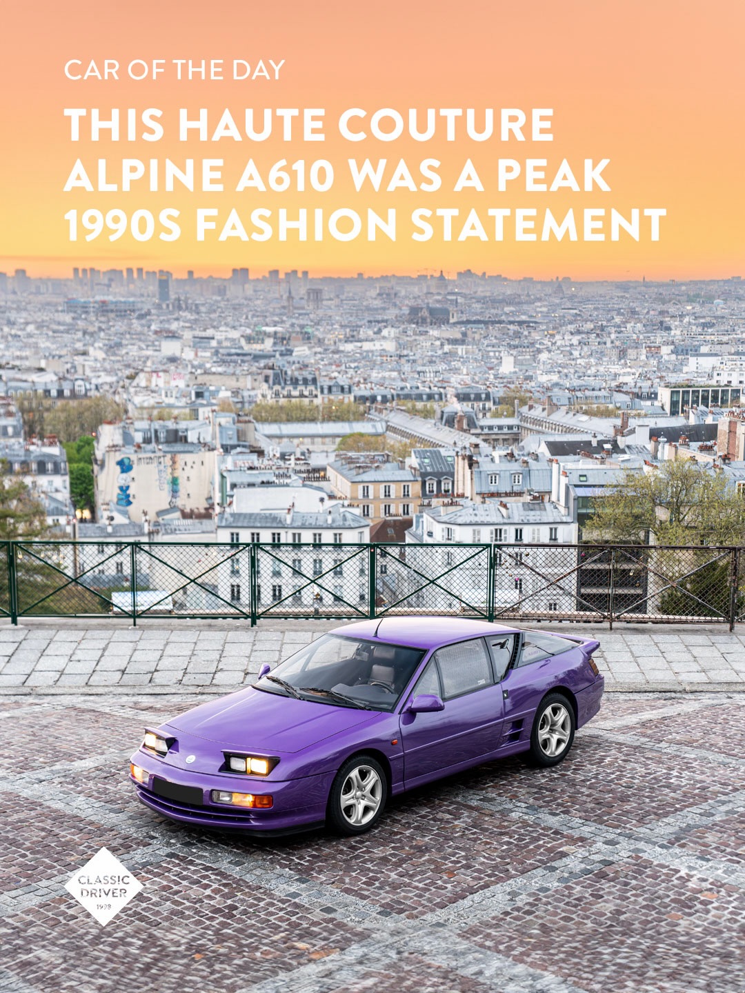 Haute Couture, literally Unveiled at the 1991 Geneva Motor Show