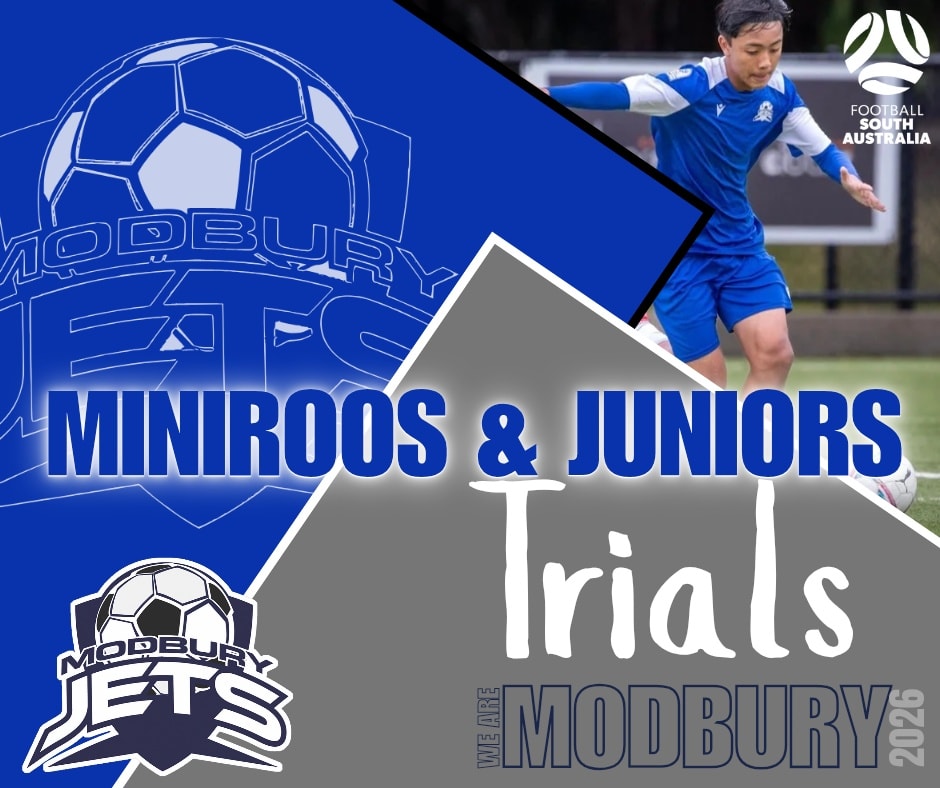 Modbury Jets SC - MINIROOS & JUNIOR TRIALS Modbury Jets... | Facebook