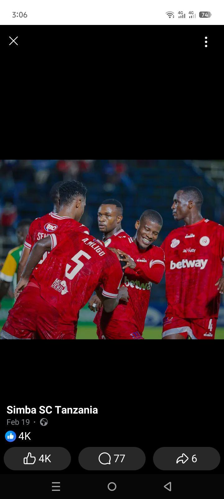 Simba sports club news