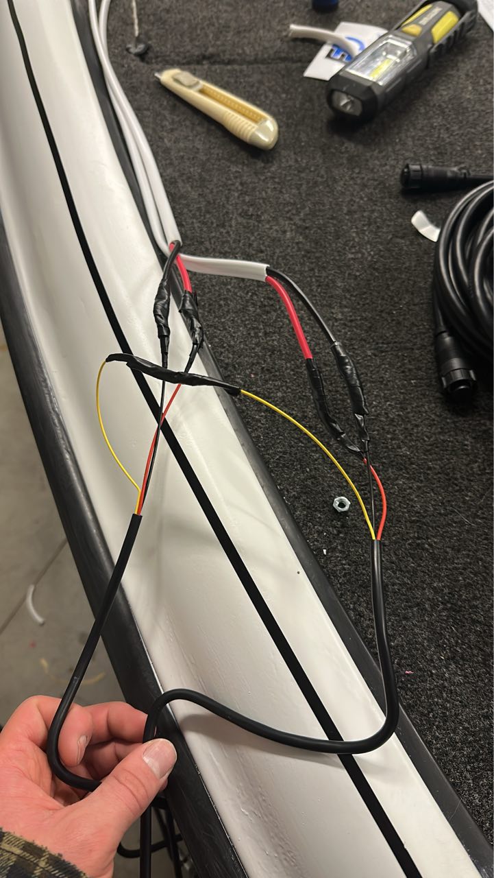 Lowrance Active Target Users | This wiring look right for 2 hds 12 pros ...