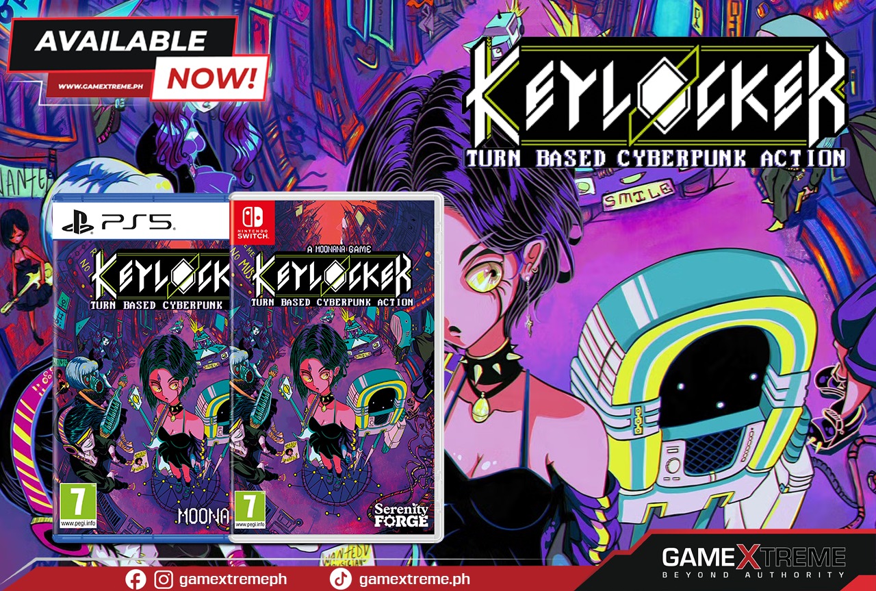 PlayStation 5/Nintendo Switch Keylocker | Turn Based Cyberpunk