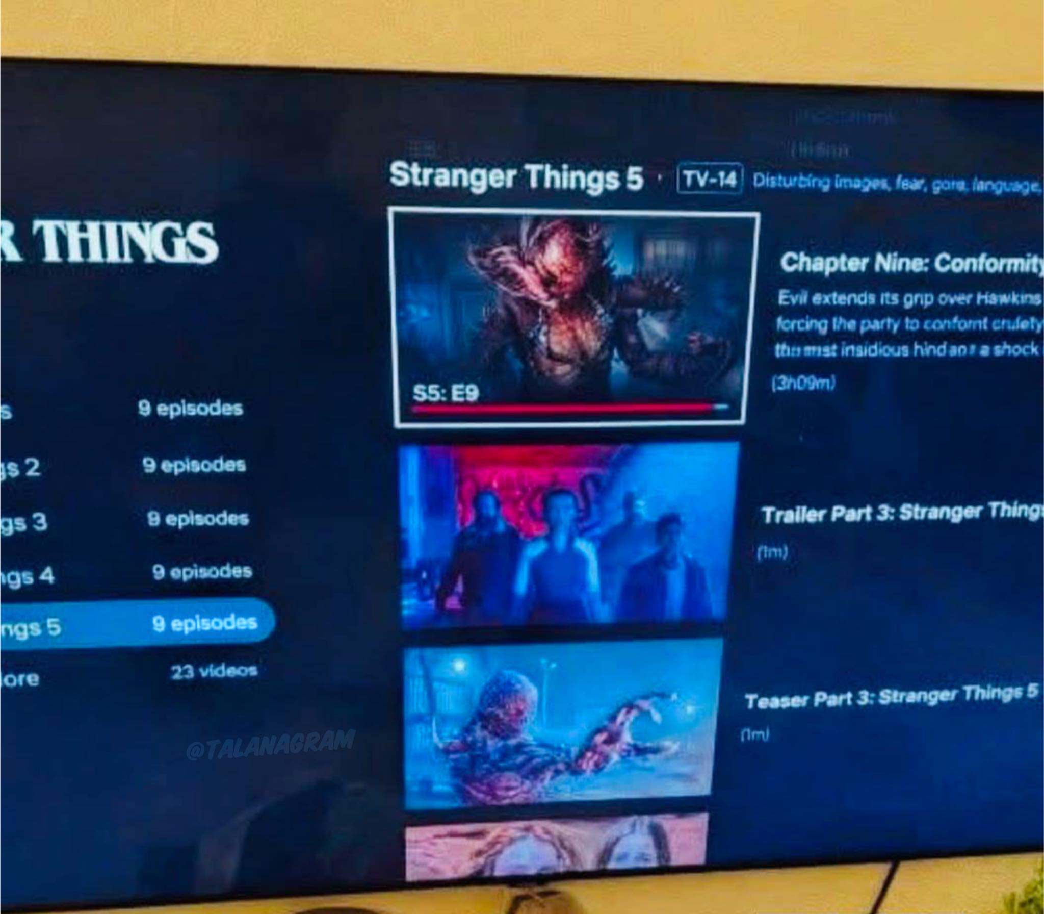 Talanagram - This is wild that there’s really an episode 9 of stranger ...