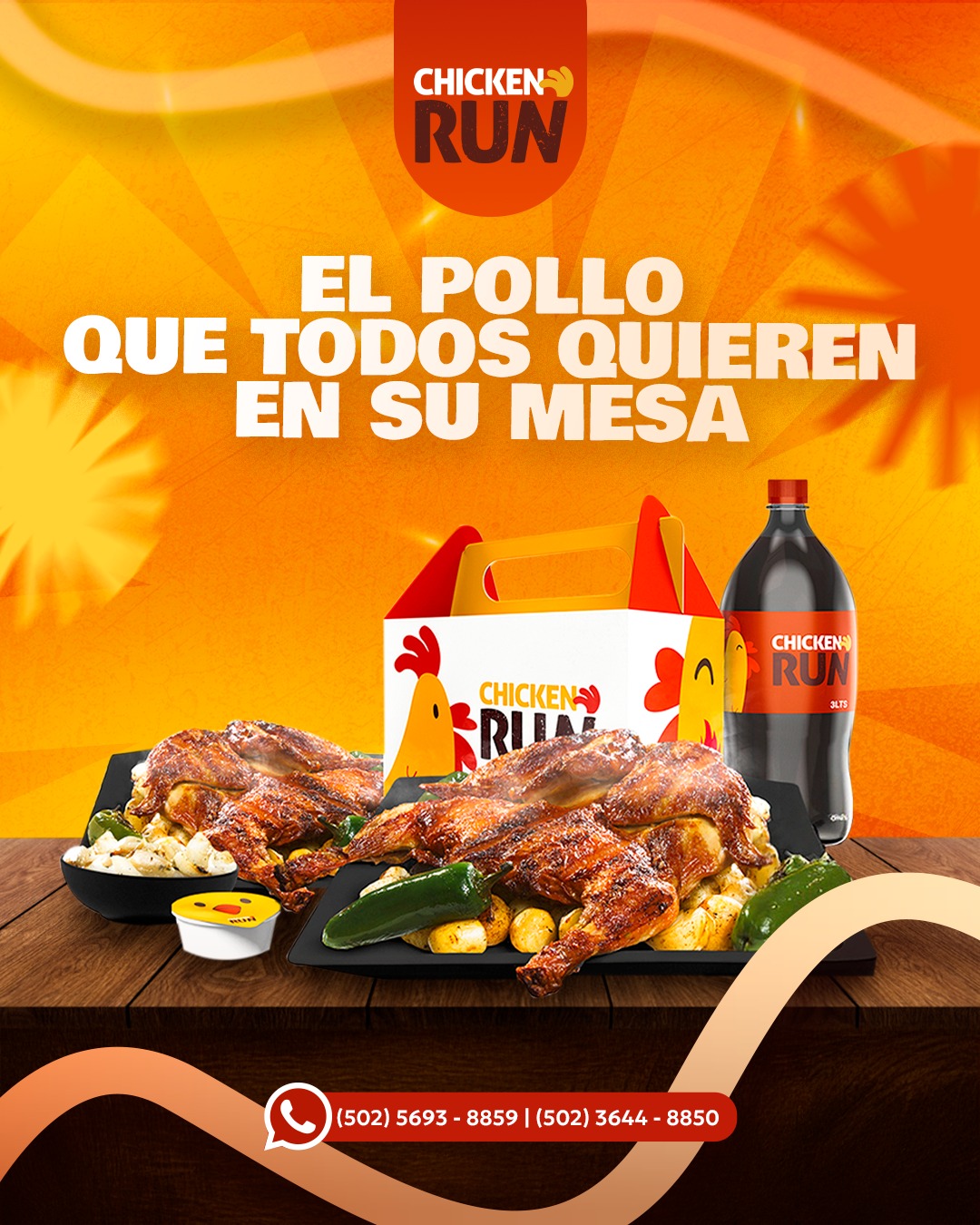 Chicken Run - 🍗 El pollo que todos quieren en su mesa 🔥 En... | Facebook