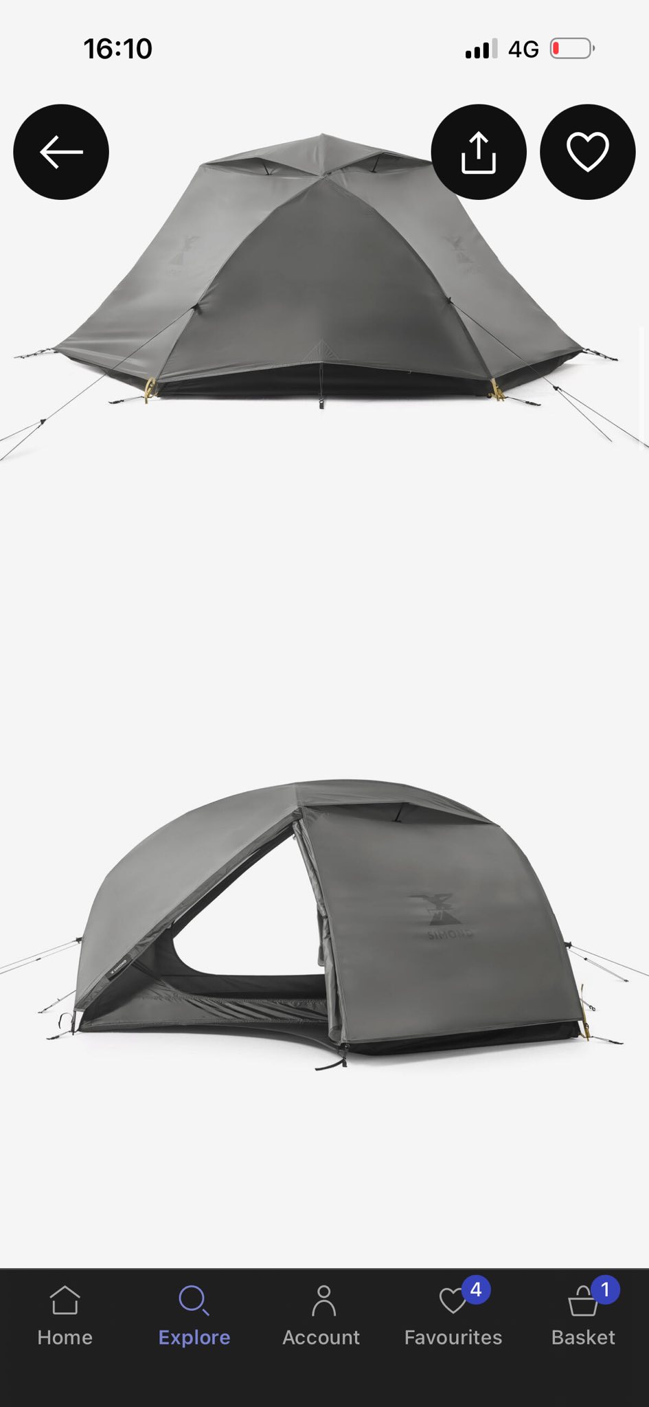 4 person tent stand up UNP 4-Person Portable Cabin Tent, Camping Tent for Outdoor Liefern an:Vereinigtes Königreich it ensures safe ventilation Chapter 2 Rooftop Tent Jeep Tj