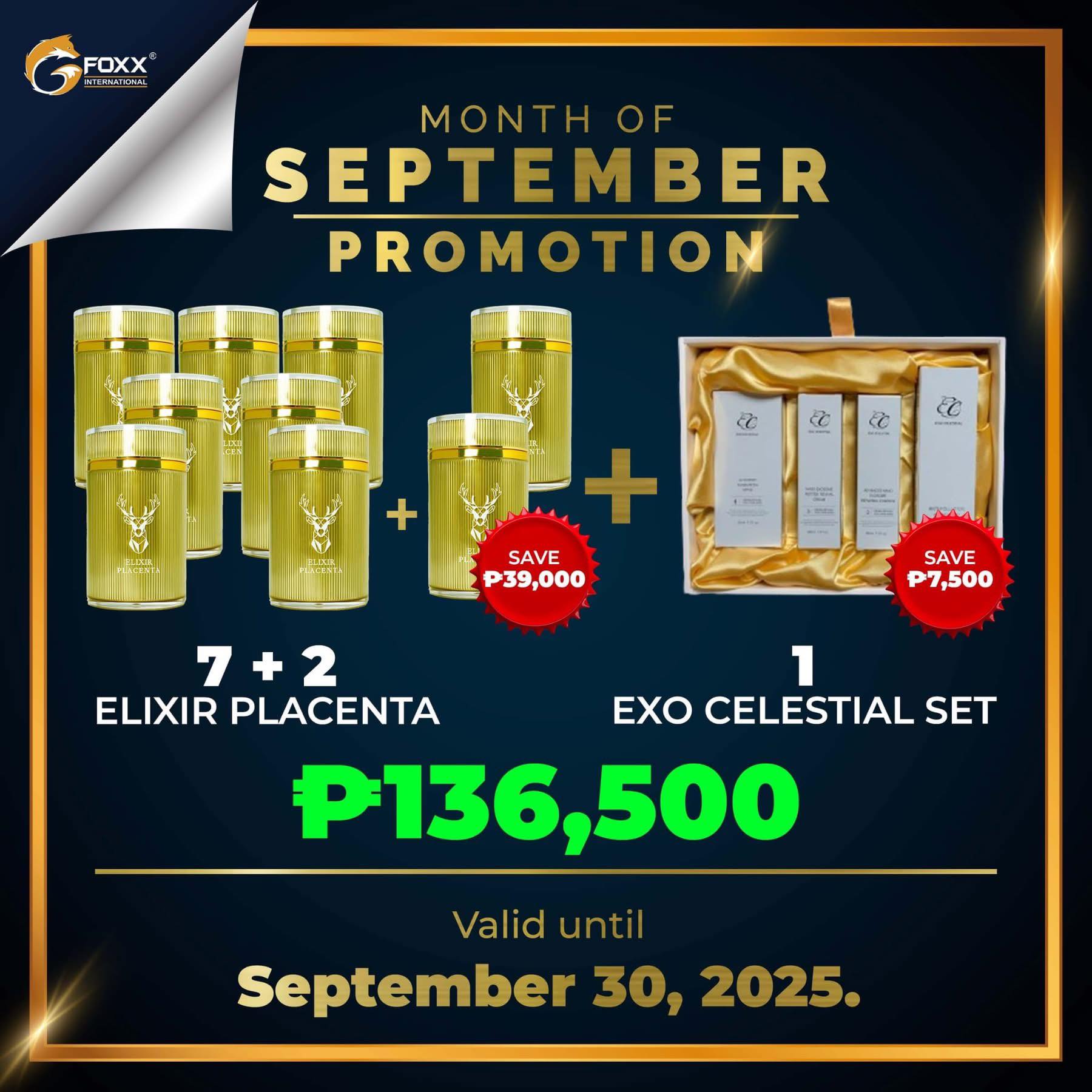 Elixir - 𝐒𝐄𝐏𝐓𝐄𝐌𝐁𝐄𝐑 𝐏𝐑𝐎𝐌𝐎 𝐀𝐋𝐄𝐑𝐓! Get more, save more this month with our ...