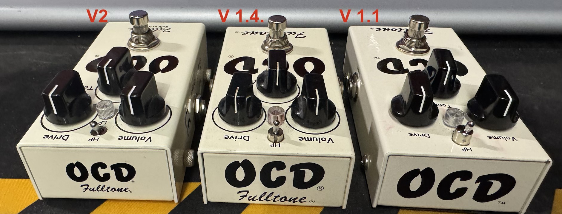 What's inside OCD V 1.7 guitar pedal?