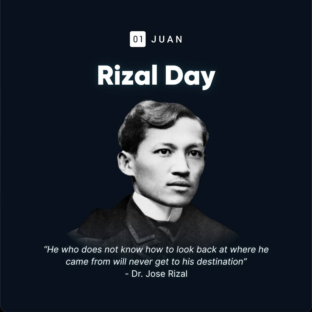 Juan - Today marks the 129th death anniversary of our national hero, Dr ...