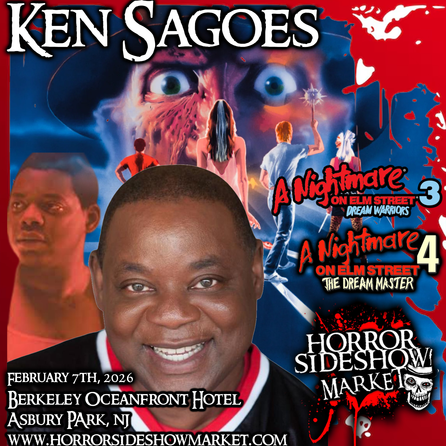 New - Ken Sagoes is coming to The Horror Sideshow Flea Market February ...