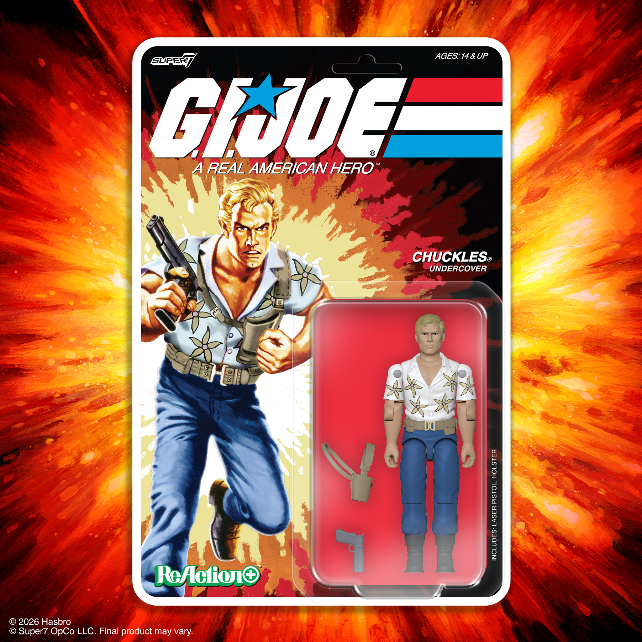 Vintage vibes, epic characters—Chuckles, Flash, Hydro Viper, and