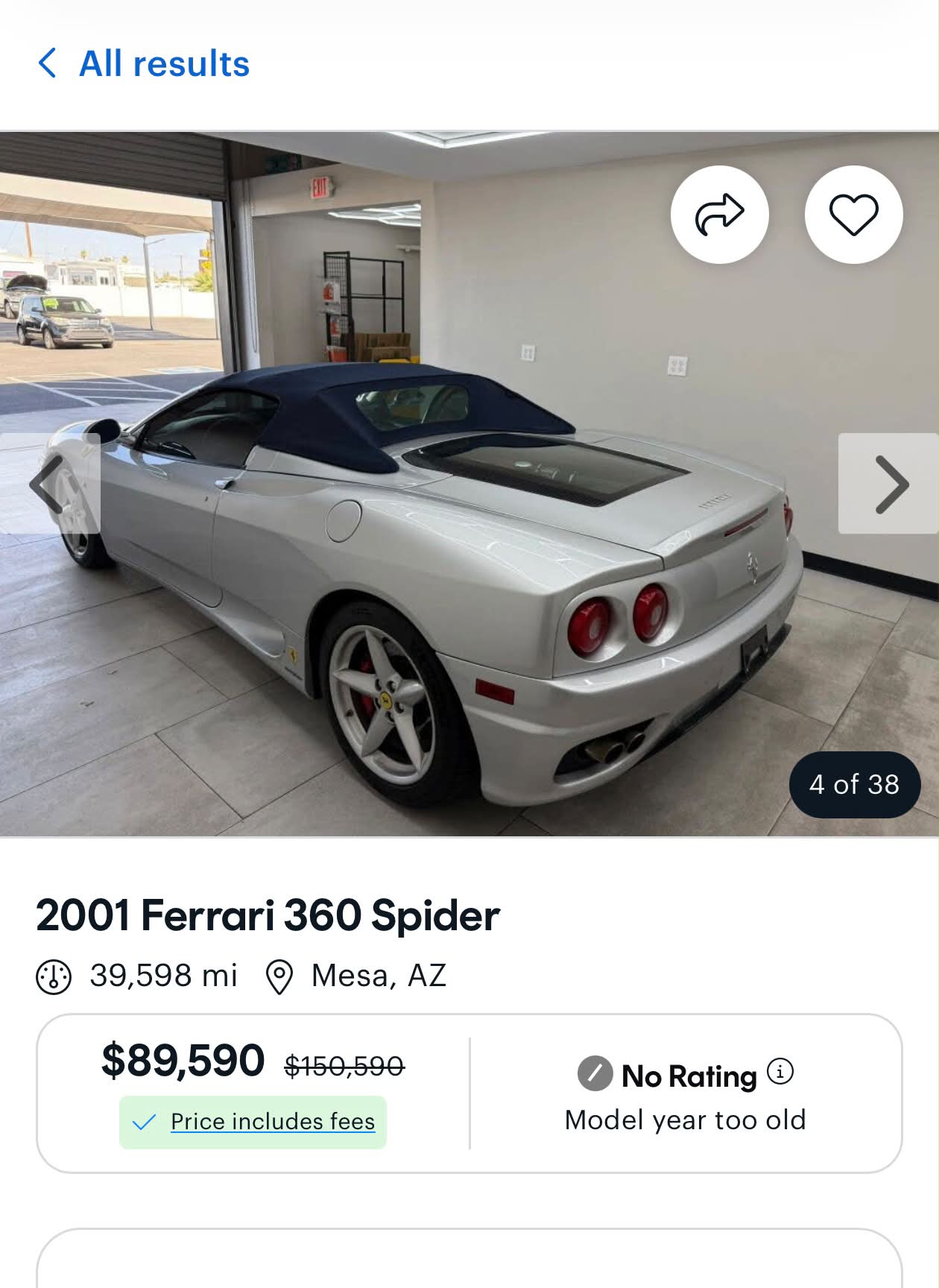 Ferrari: Cross Brand Rivals - F355 vs 360 vs F430. You're in the