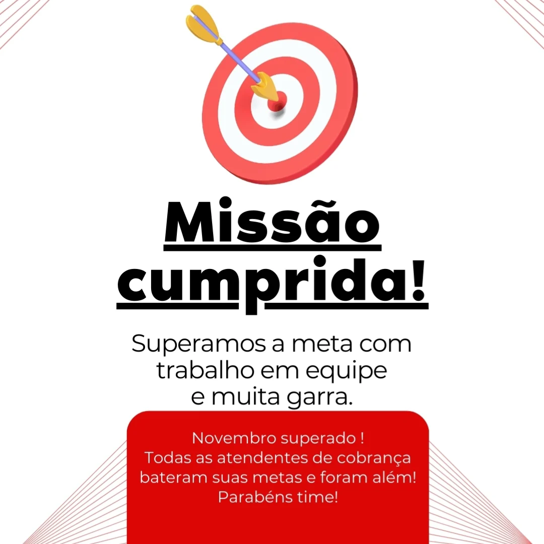 Maxcob - Meta batida é dever cumprido! No setor de cobrança, cada ...