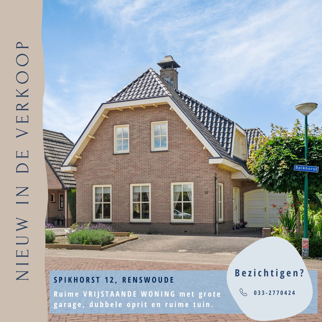 René - 𝗡𝗶𝗲𝘂𝘄 𝗶𝗻 𝗱𝗲 𝘃𝗲𝗿𝗸𝗼𝗼𝗽! 𝘙𝘶𝘪𝘮𝘦 𝘷𝘳𝘪𝘫𝘴𝘵𝘢𝘢𝘯𝘥𝘦 𝘸𝘰𝘯𝘪𝘯𝘨 𝘪𝘯 𝘸𝘰𝘰𝘯𝘸𝘪𝘫𝘬 ...