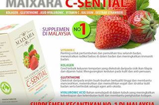 My - MAIXARA C-SENTIAL( MCS) RM 90 / 60 tablet tahan 2 bulan jika ...