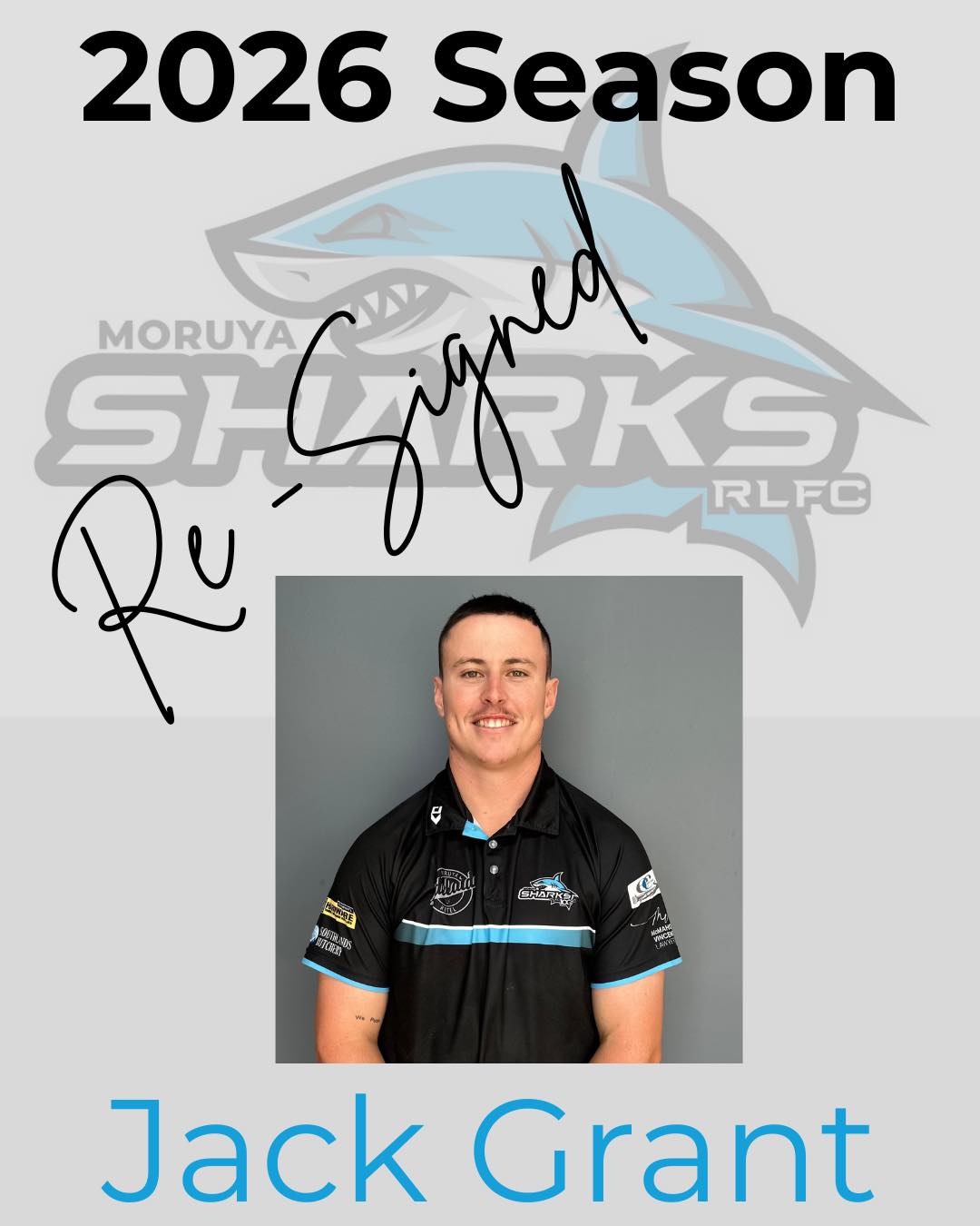 Moruya - 🚨 Re-signing 🚨 We’re stoked to have Jack re-signed and back in ...