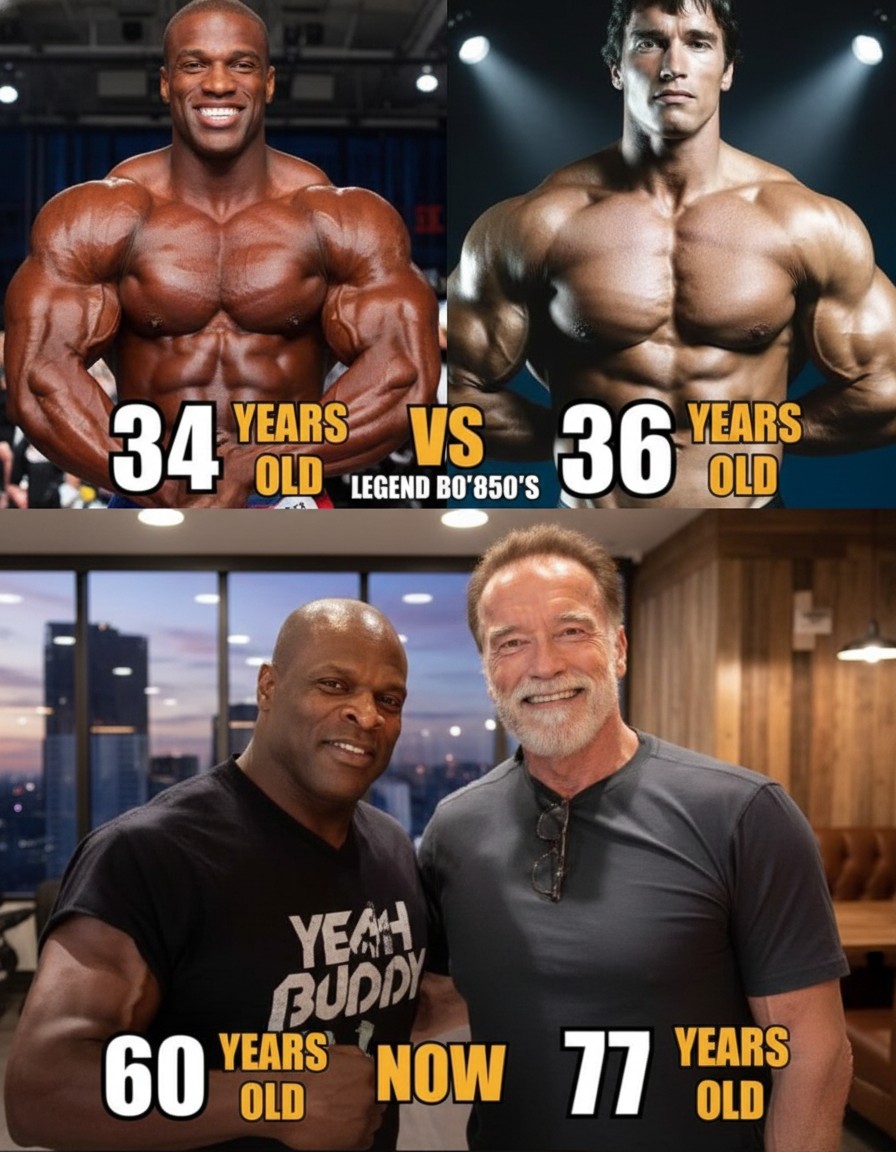 Body2Building - Ronnie Coleman vs Arnold Schwarzenegger | Facebook