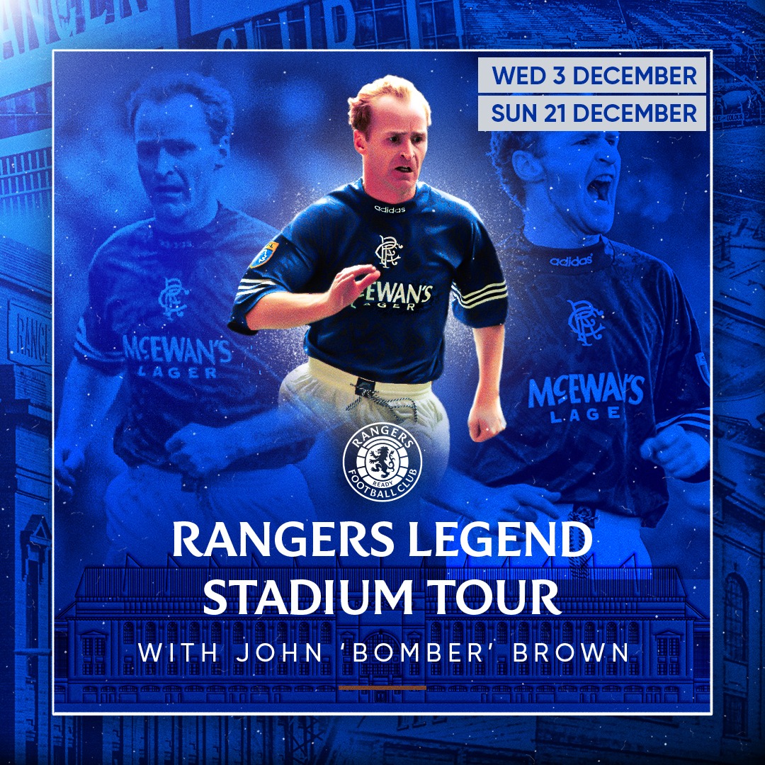 Rangers - 🏟️ Ever wondered what Ibrox looks like through a legend’s ...
