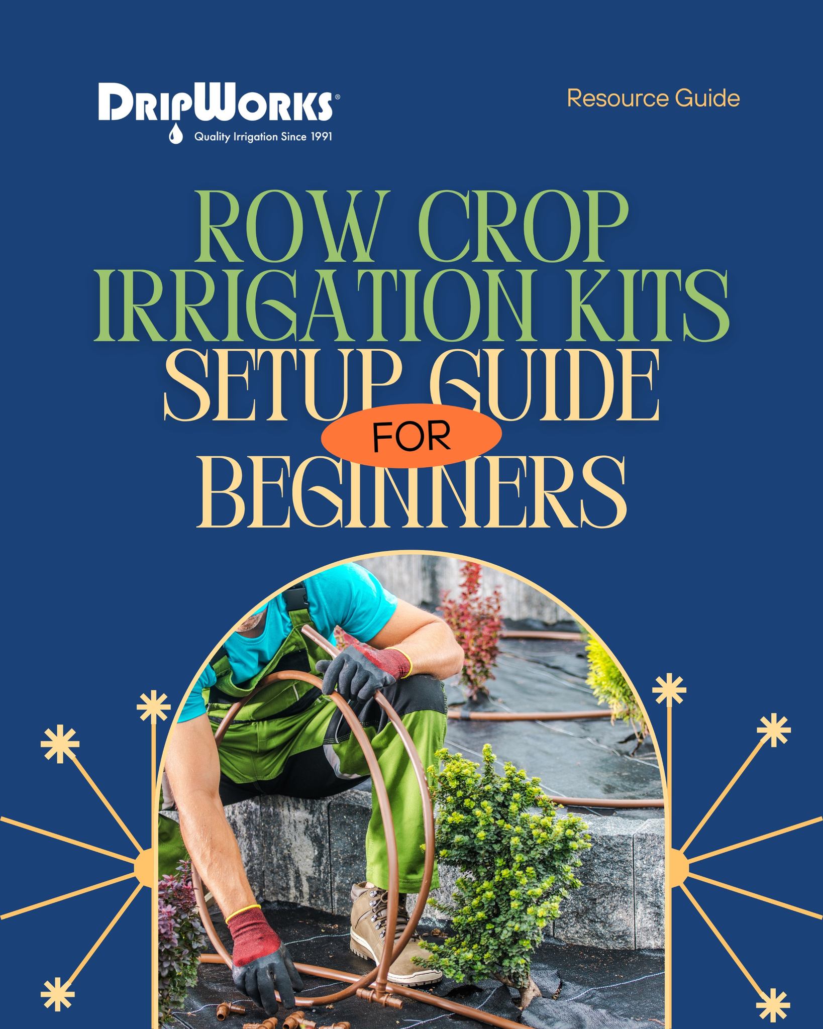 Dripworks - 💧 Simplify your irrigation with our Row Crop... | Facebook