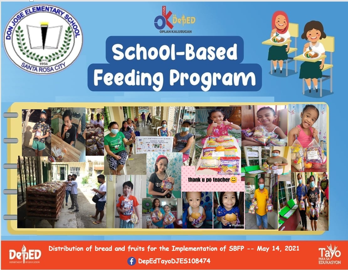Distribution of... - DepEd Tayo Don Jose ES - Santa Rosa City | Facebook
