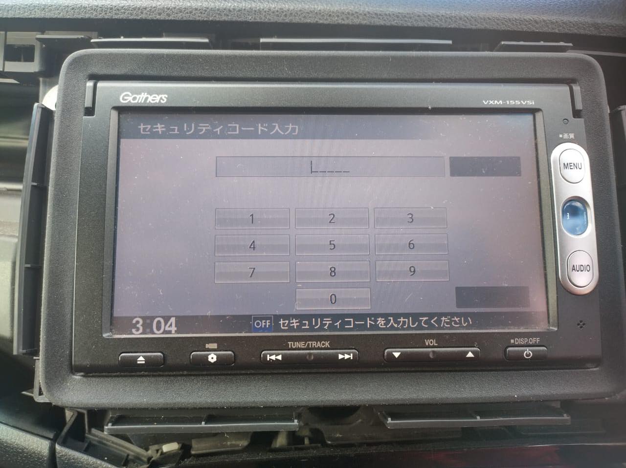 Honda CQ-UH04J4CJ Gathers #VXM-145vsi radio official unlocking 