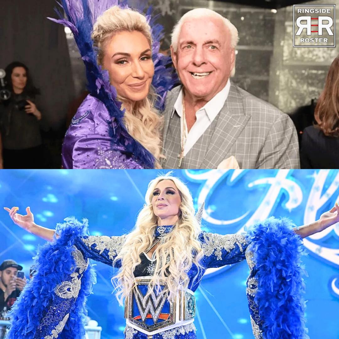 Ric Flair says Charlotte Flair is never satisfied with her