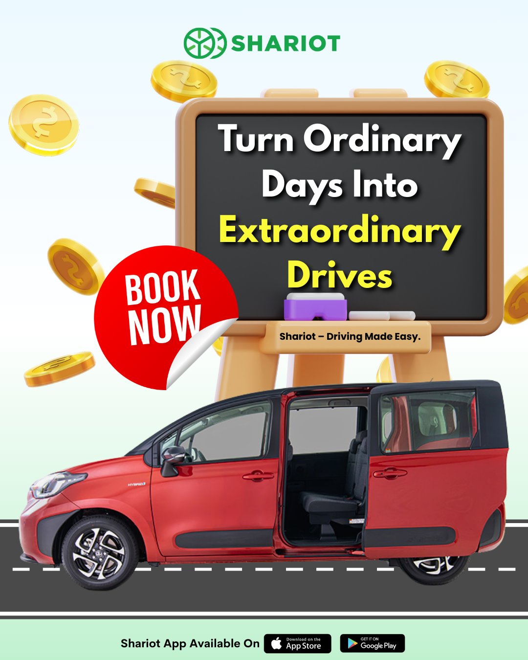 Turn ordinary days into... - Shariot Car Sharing | Facebook