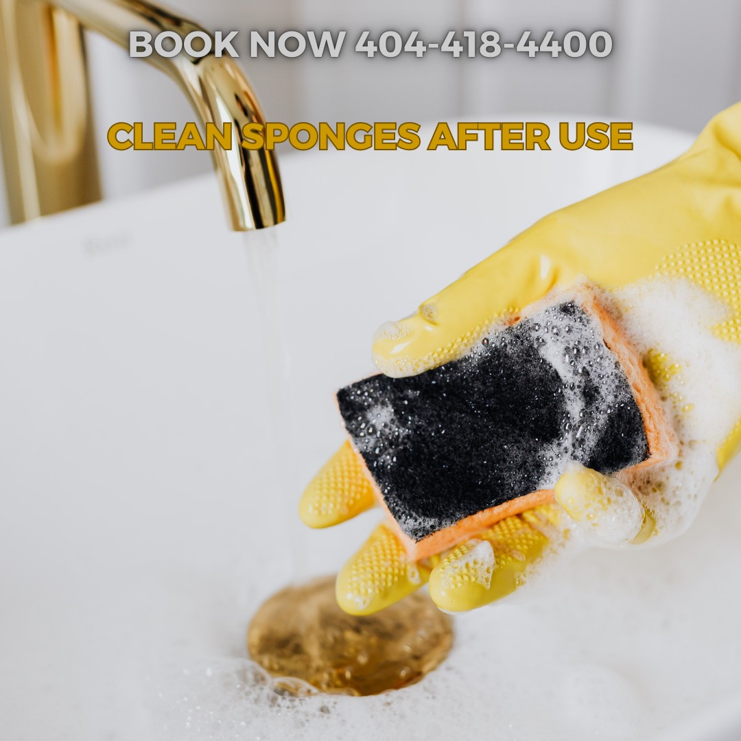 Six Star Clean - Did you know your kitchen sponge can hold... | Facebook