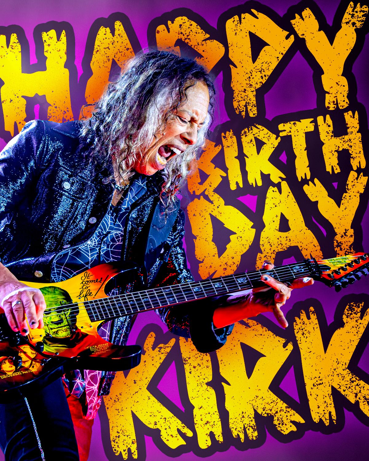 メタリカ HAPPY BIRTHDAY KIRK RED003-2 【公式通販】