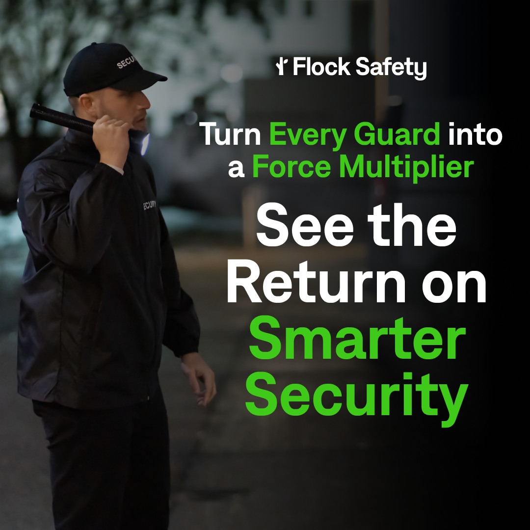 Flock Safety - Human-only security leaves blind spots.... | Facebook
