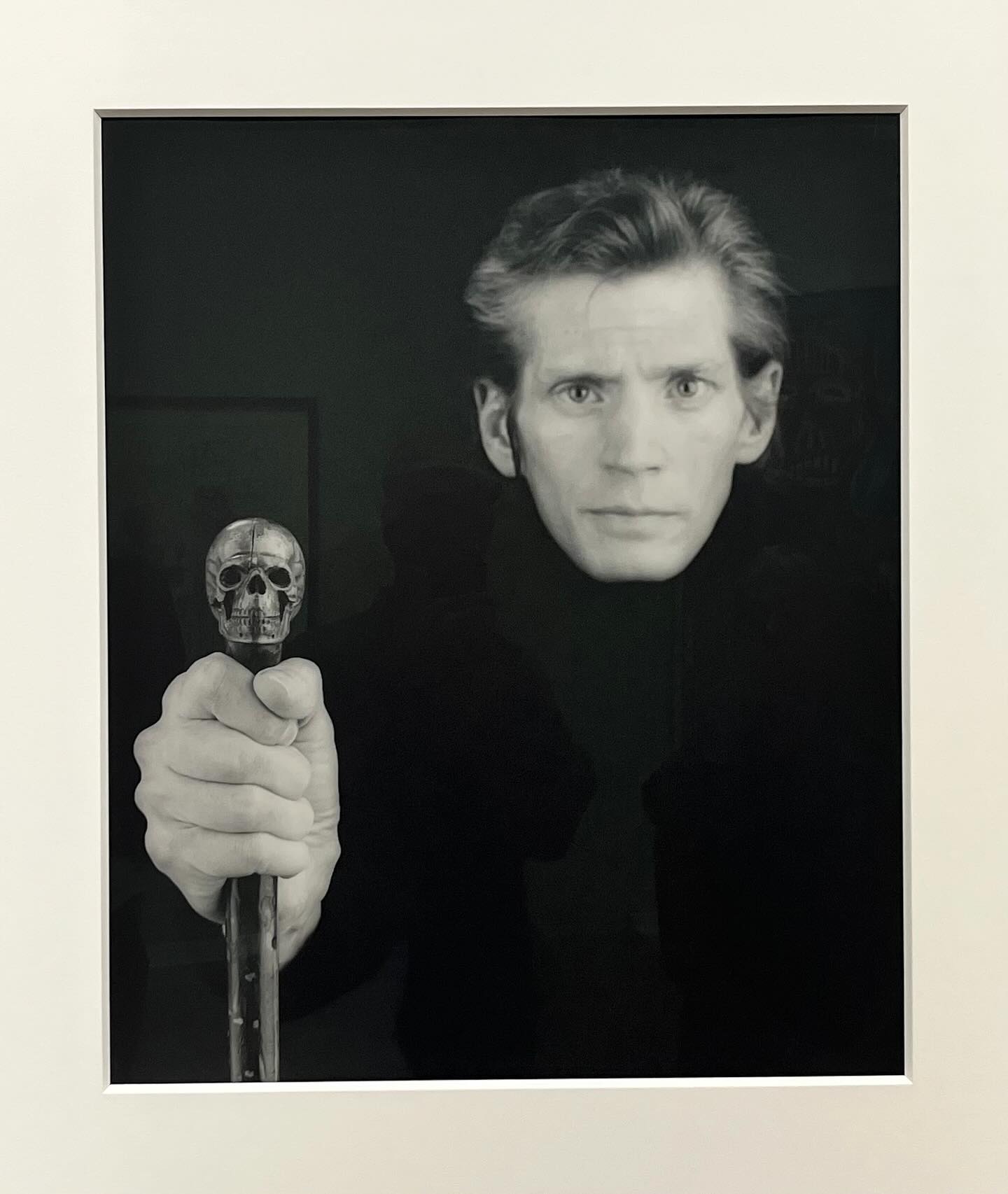 Memento mori' Robert Mapplethorpe Last self portrait 1988 Platinum