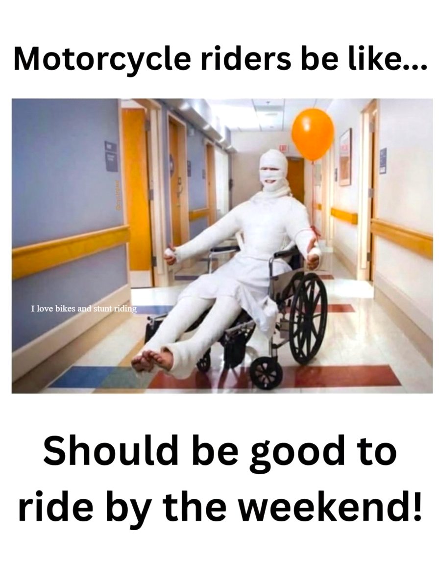 I love - Motorcycle riders be like 😂😂😂 #motorcycle #rider #memes # ...