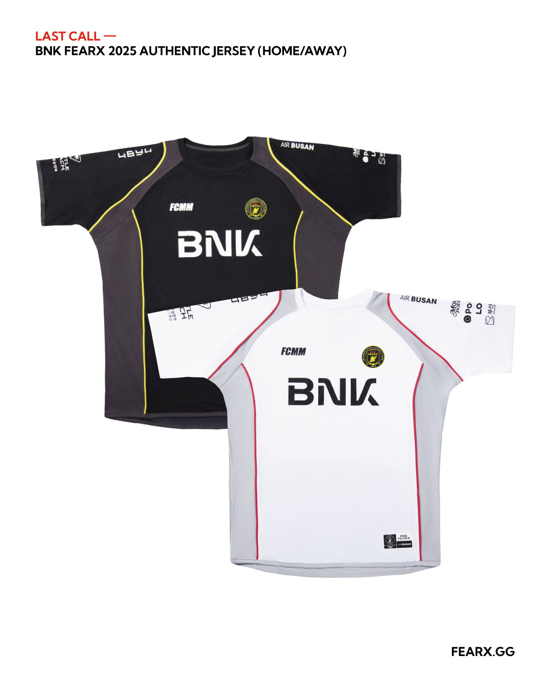 BNK - 📢 𝗕𝗡𝗞 𝗙𝗘𝗔𝗥𝗫 𝟮𝟬𝟮𝟱 𝗔𝗨𝗧𝗛𝗘𝗡𝗧𝗜𝗖 𝗝𝗘𝗥𝗦𝗘𝗬 (𝗛𝗢𝗠𝗘/𝗔𝗪𝗔𝗬) 추가 입고 안내 팬분들의 많은 ...