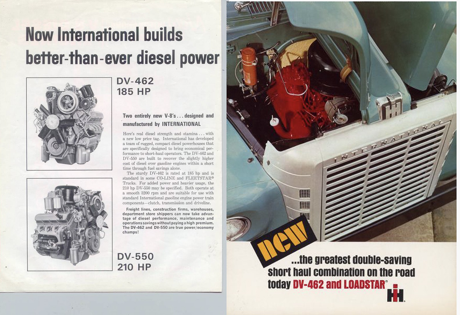 American - #MondayMilestone: International V-Line Diesels International ...