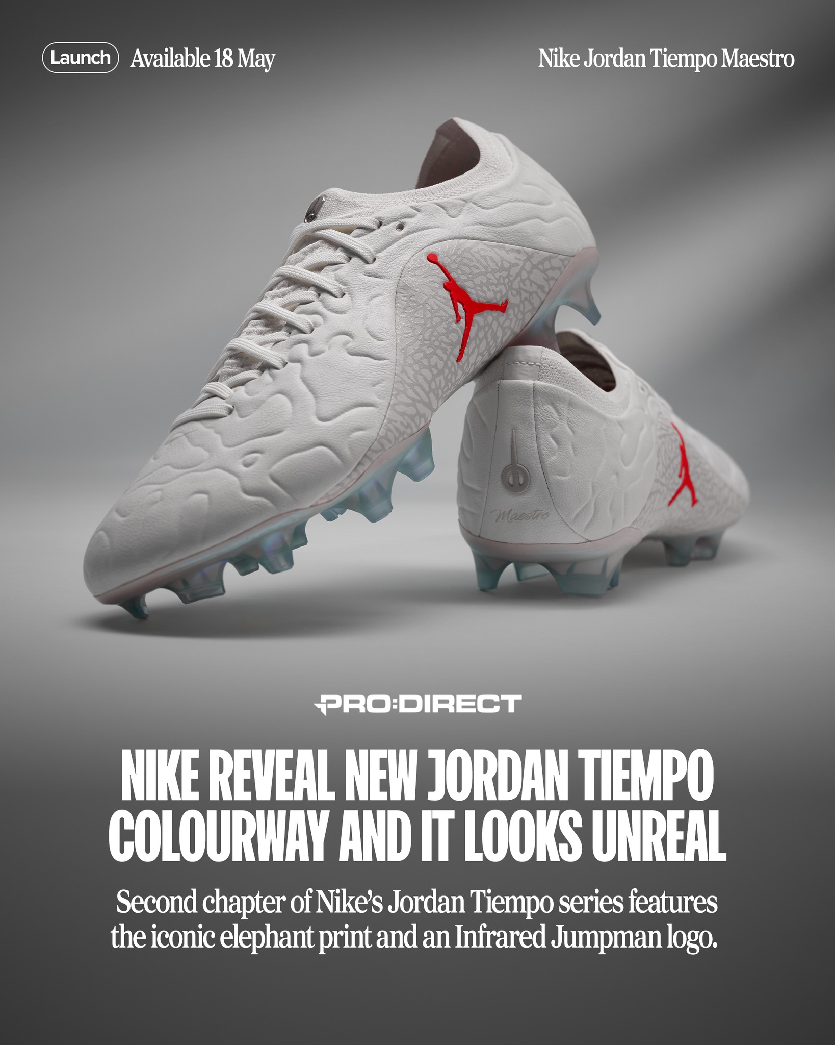 Nike have revealed the second chapter of their Jordan Tiempo