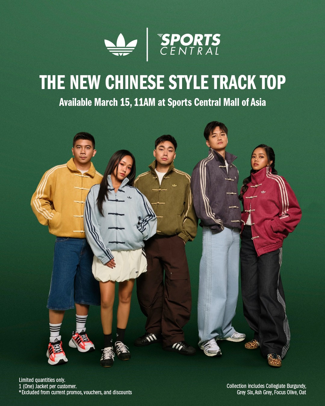 Classic stripes. Eastern flair. ✨ Cop the new adidas Chinese