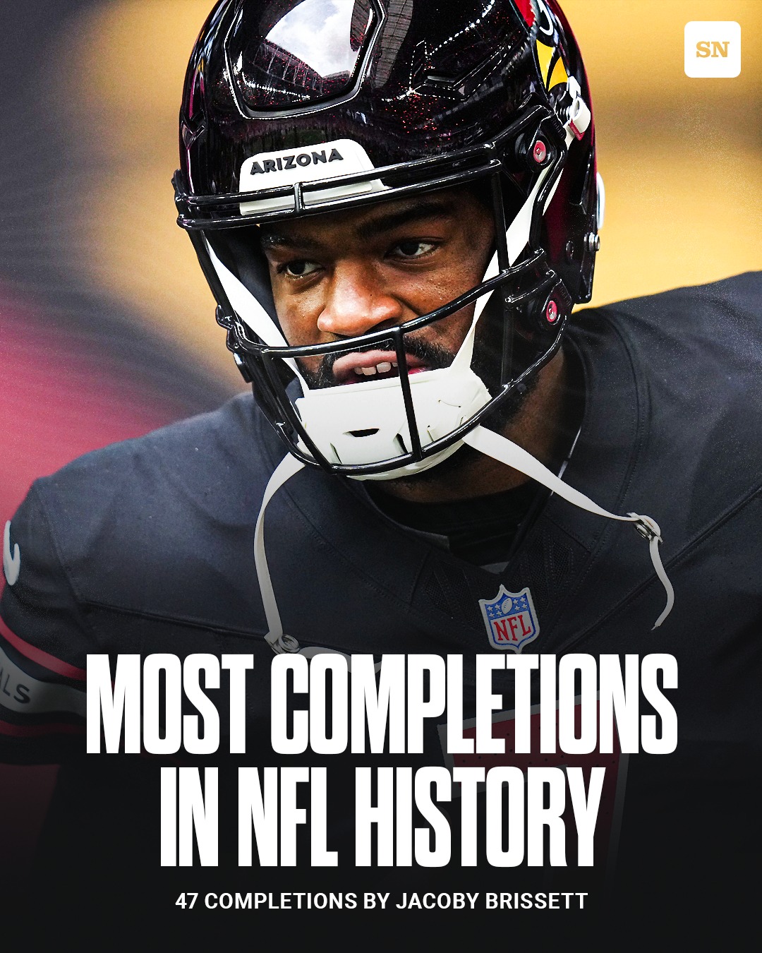 The Sporting - Cardinals QB Jacoby Brissett set an NFL record today as ...