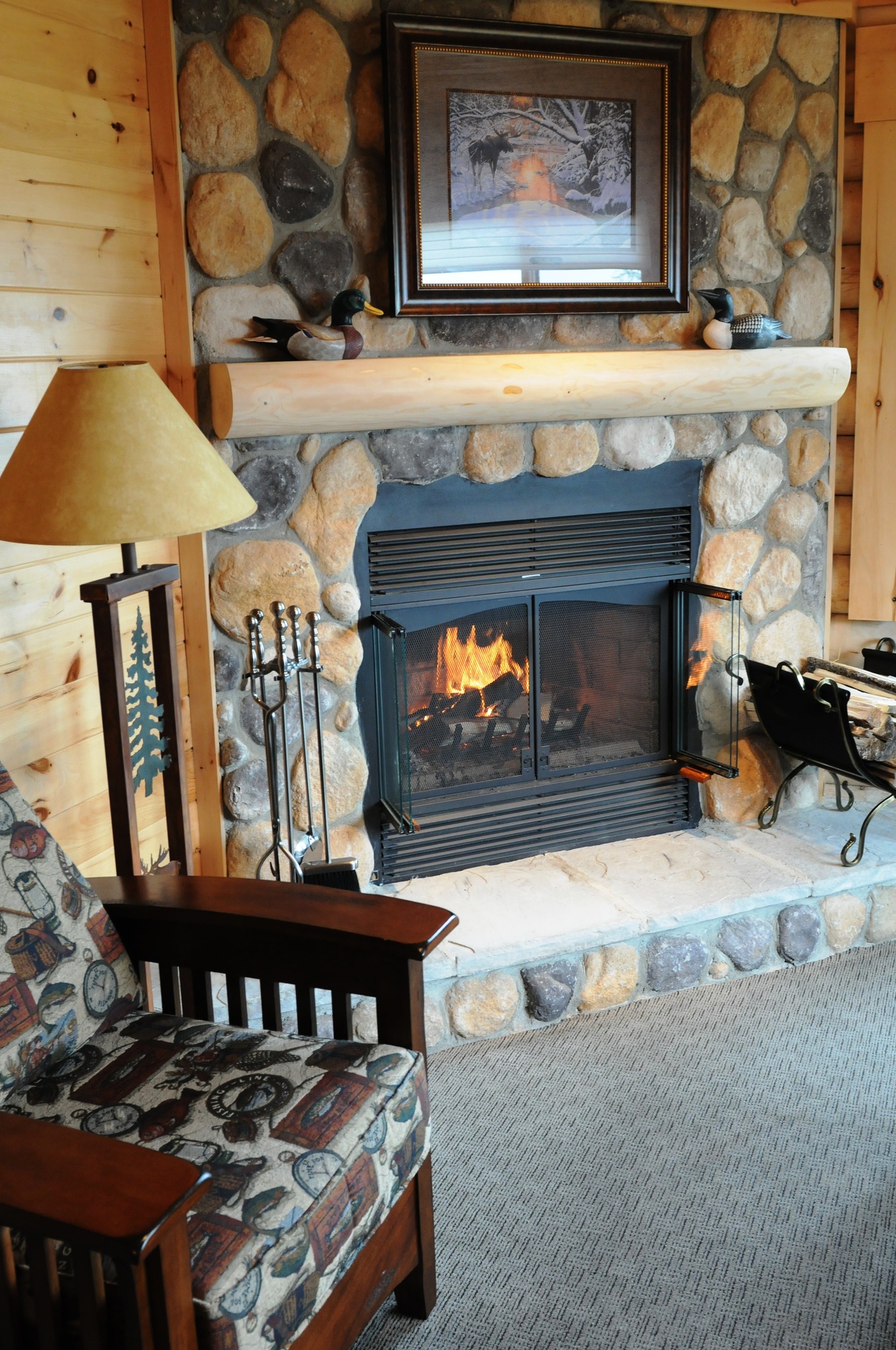 North - After an exciting day of trophy fishing on Utik Lake and a ...