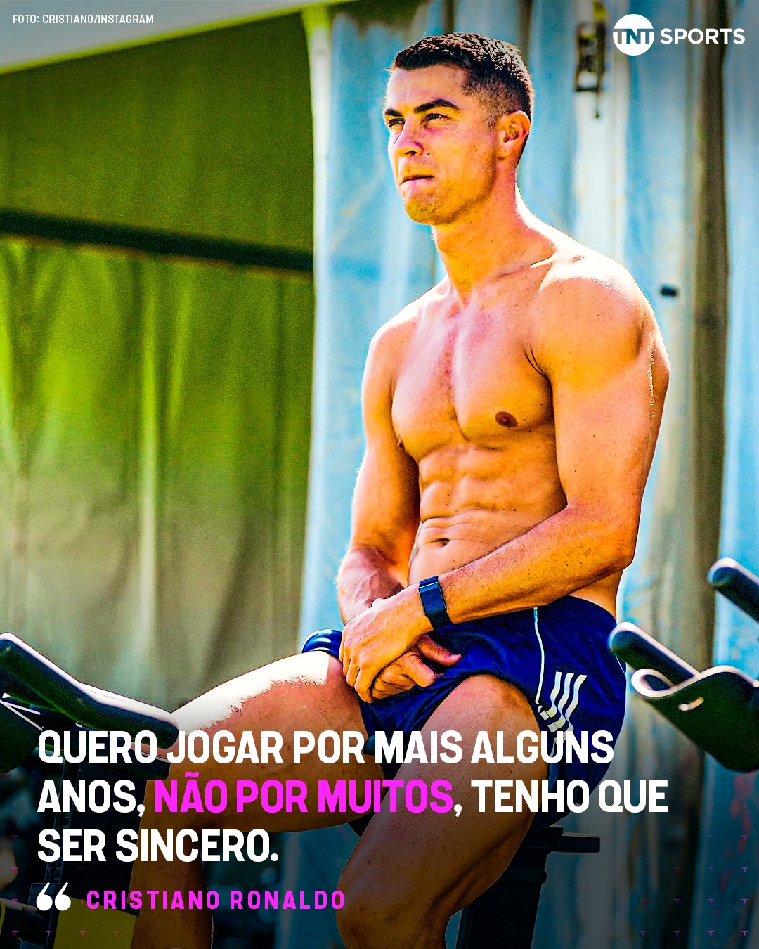 O CRISTIANO RONALDO TEM SHAPE PRA... - TNT Sports Brasil | Facebook