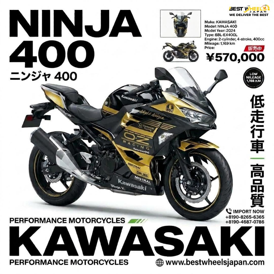 たか 🚨🔥 **AMAZING DISCOUNT OFFER — KAWASAKI NINJA 400