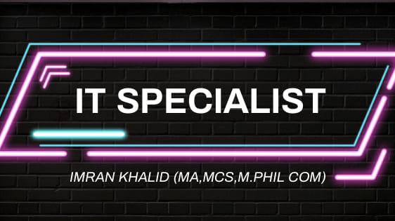 Creative Computer college Raiwind -Imran Khalid